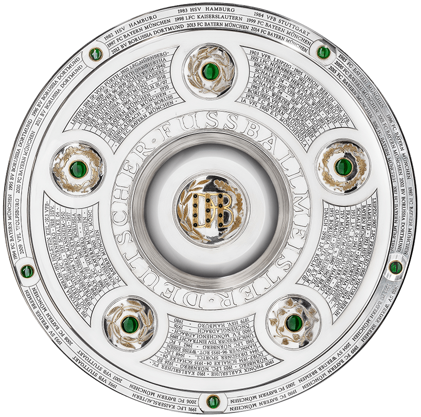 Die DFB-Meisterschale (925er Sterlingsilber Modell Nr. 15953)