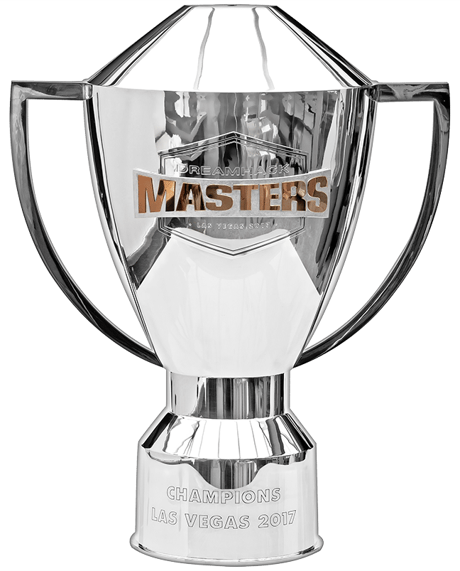 Trophäe: Dreamhack Masters Trophy (925er Sterlingsilber Modell Nr. 16173)